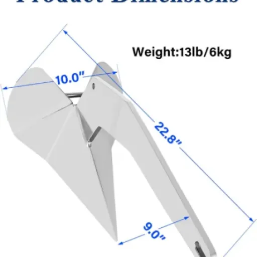 YANYUCB Delta Anchor 13 lb Review: A budget stainless anchor that actually feels trustworthy