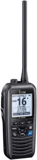 Icom IC-M94D Euro VHF Marine Radio – Handheld AIS & DSC with GPS - 6W Waterproof Floating Transceiver, 1500mW Audio, Noise Cancelling