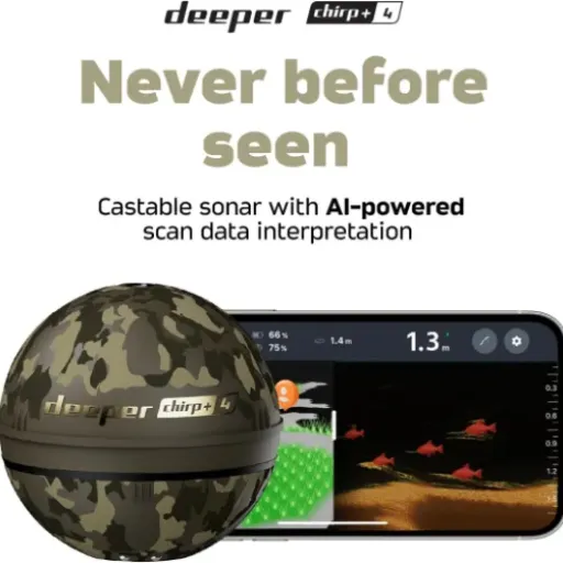 Deeper CHIRP+ 4 Review: smart castable sonar that actually tells you what’s under you (most of the time)