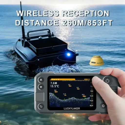 LUCKY MT-202 Fish Finder Review: a pocket sonar that actually makes bank fishing less random