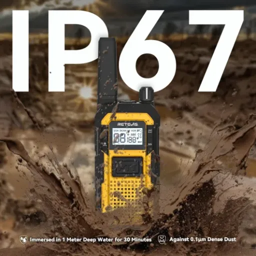 Retevis RB648 Walkie Talkies Review: rugged jobsite radios that take real abuse