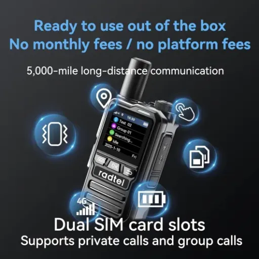 Radtel P8 PoC Radio Review: walkie-talkies that basically piggyback on 4G