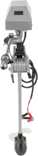 Electric Outboard Motor 1500W Infinitely Variable Trolling Motor for Boats with 6.6-14.8ft length, Load 1653.5lbs