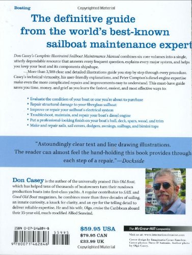 Don Casey's Complete Illustrated Sailboat Maintenance Manual