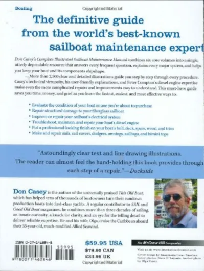 Don Casey's Complete Illustrated Sailboat Maintenance Manual