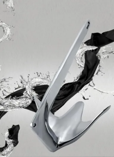 Boat Anchor, 5KG Bruce Style Claw Anchor, Heavy Duty 316 Stainless Steel, for Yachts, Speedboats