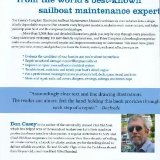 Don Casey's Complete Illustrated Sailboat Maintenance Manual Review: the fat reference book that actually lives on the boat