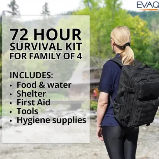 EVAQ8 Emergency Survival Kit 4-Person 72-Hour Review: a ready-made go-bag that still needs a few tweaks