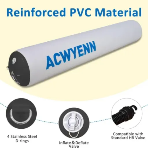 ACWYENN 10'x18" Inflatable Boat Fender Review: a big, space‑saving bumper for docks and raft‑ups