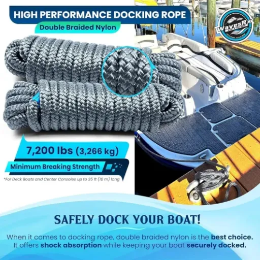WAVESRX Premium Nylon Dock Lines Review: solid ropes that actually feel premium in the hand
