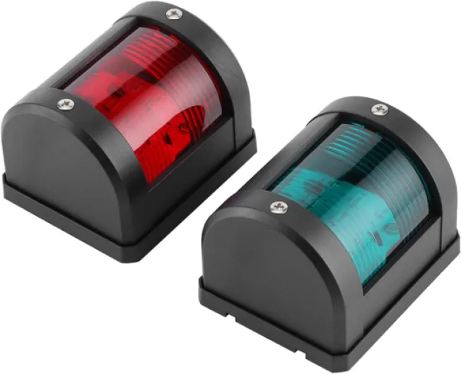 Nav lights for boat + Boat Green Starboard and Red Port Side Black Stern LED Navigation Warning Light 12V 90° IP66 Signal Mast Light for Marine Boat Yacht for navigation lights for boats led