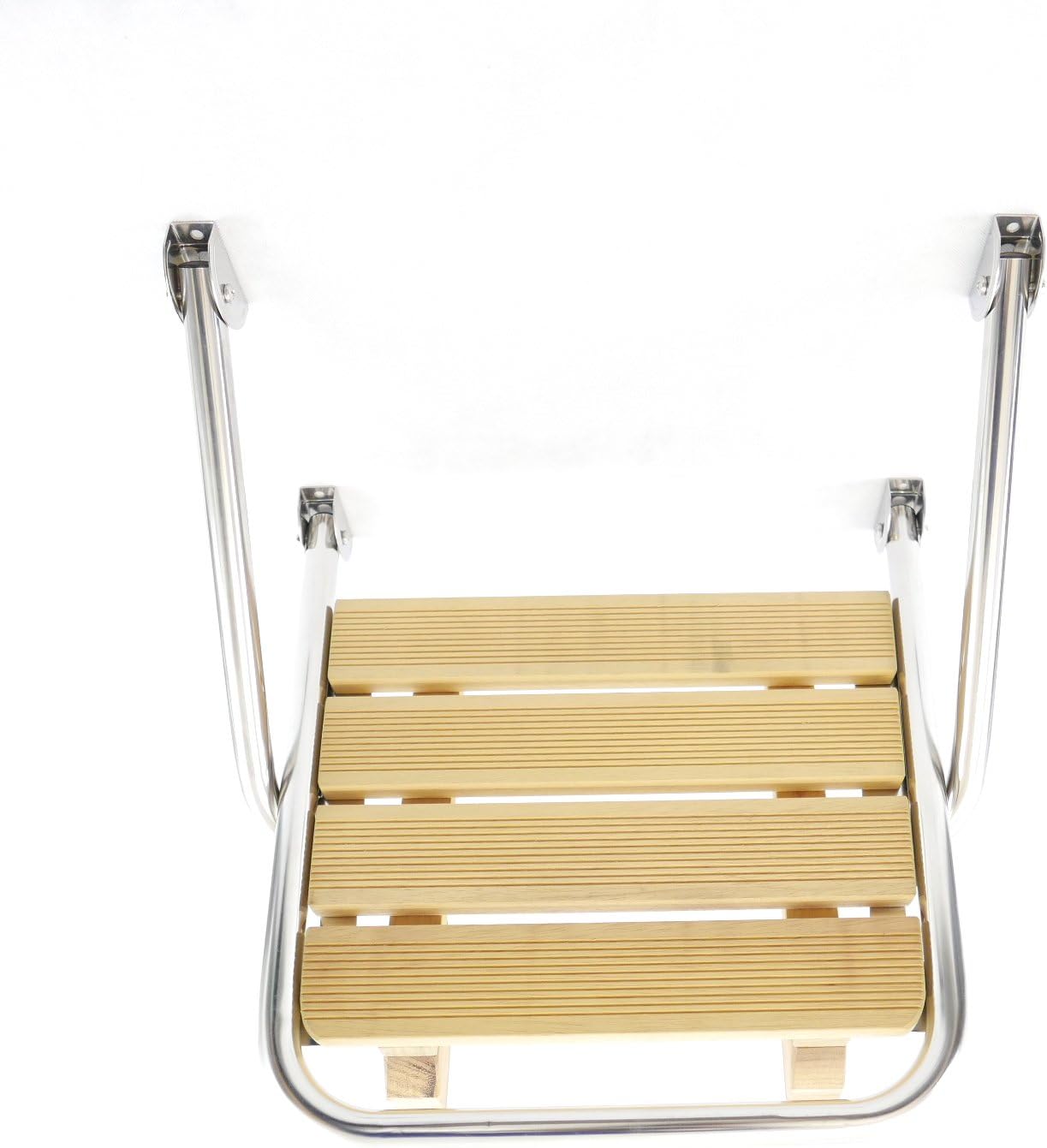 Boat Swim Platform 316 Stainless Steel and Teak Wood 500mm Wide, Marine