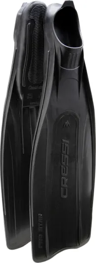 Cressi Pro Star Full Foot Fins 45/46 Black