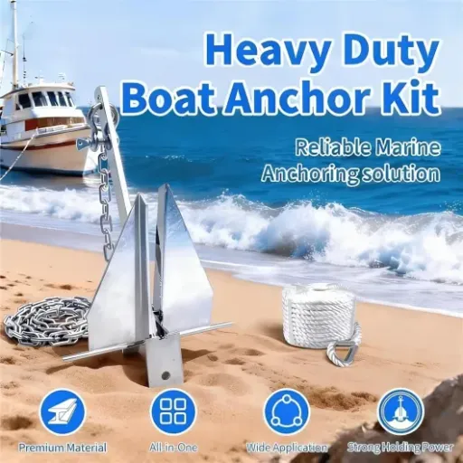 FORTATO 8.5 lb Fluke Anchor Kit Review: a no-frills setup that mostly just works