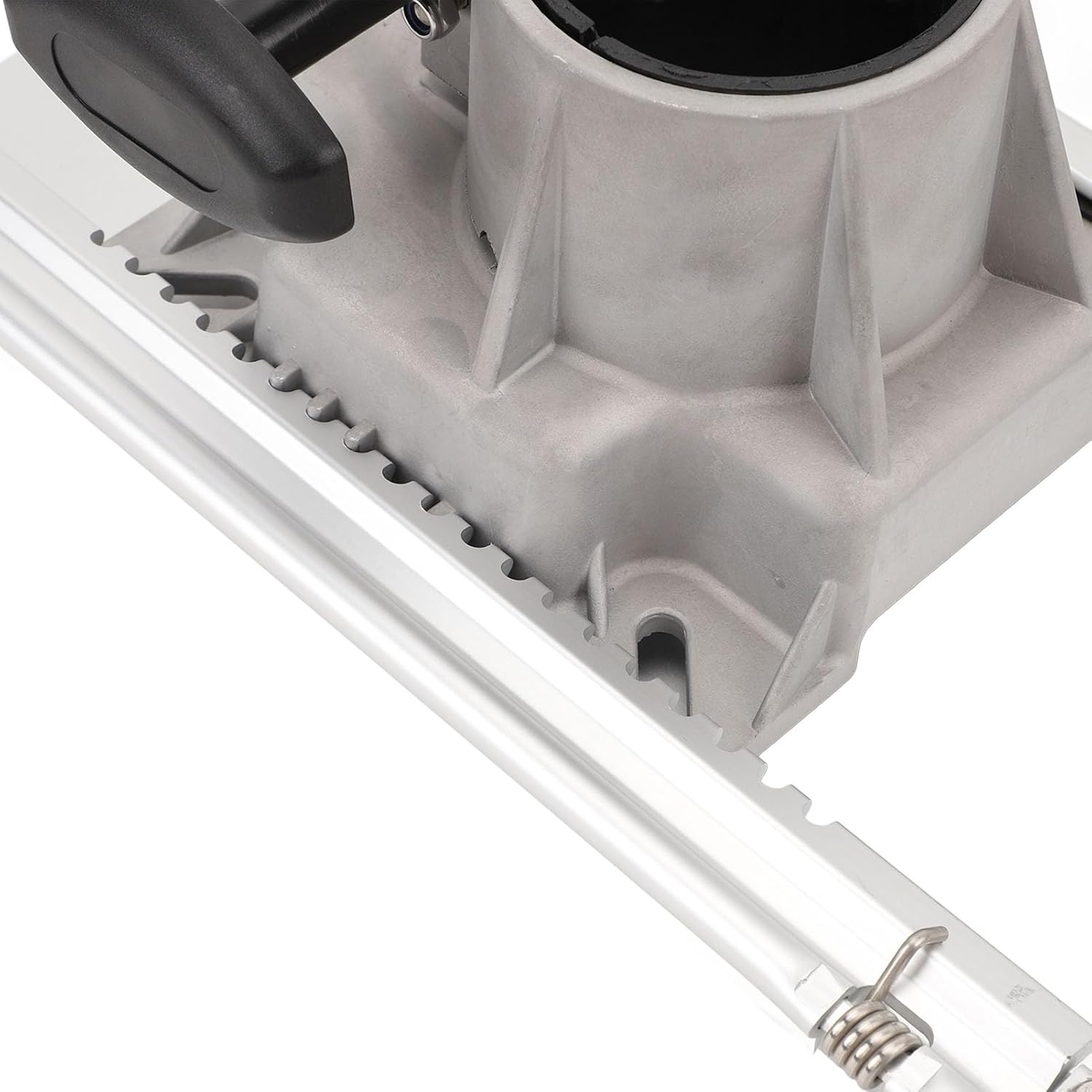 Seat Pedestal, Adjustable Swivel Seat Base Stand 330-480mm, Aluminium Alloy Boat Seat Post with Detachable Mount, for Marine Helm Chair, RV Yacht Captain Seat Bracket