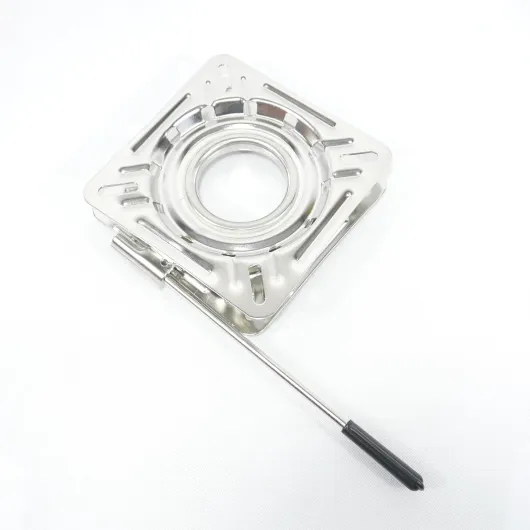 Pair Of Stainless Steel 304 Boat Seat Swivels with lock mechanism