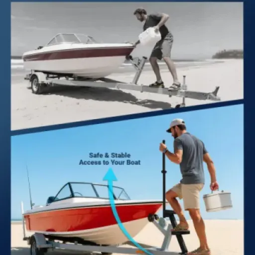 Toplamper Boat Trailer Steps Review: a simple way to stop jumping off your trailer