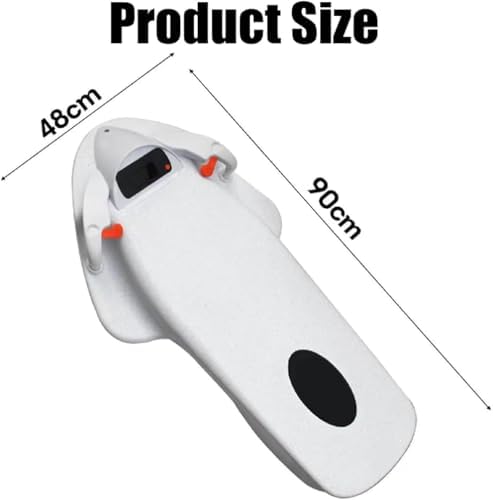 Electric Wakeboard - Intelligent Assist Floatboard with Propeller for Surfing and Swimming Aid, Perfect for Adults and Beginners White