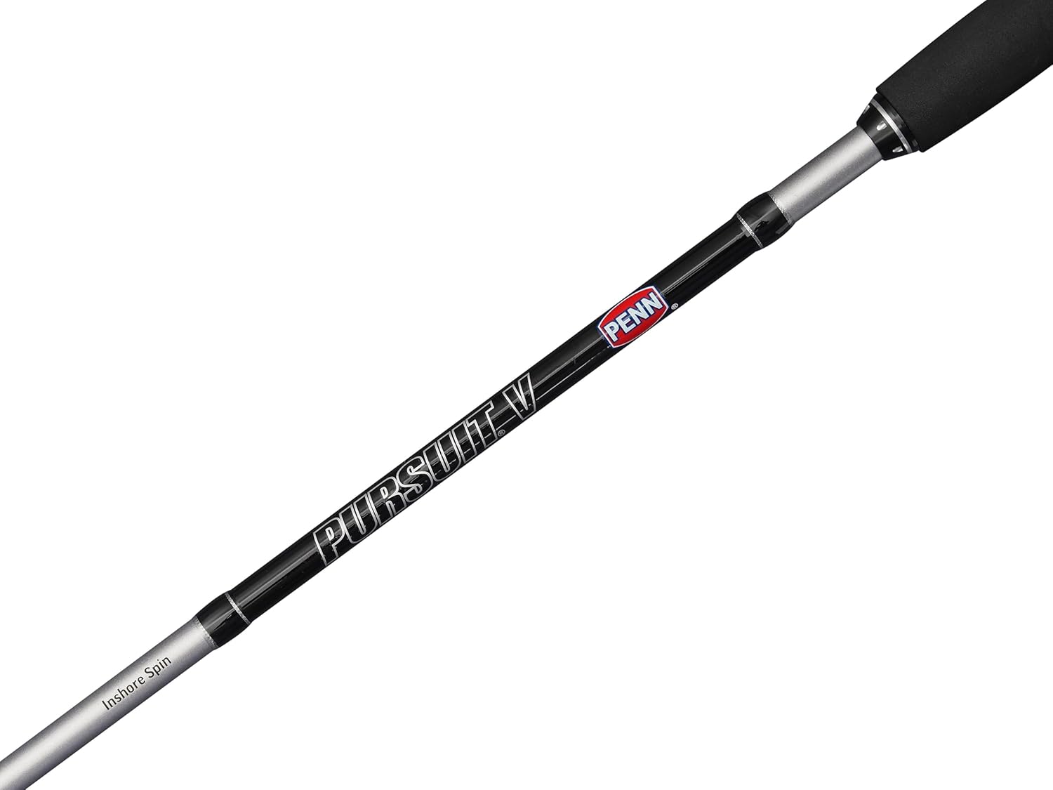PENN Pursuit V Inshore Spinning Rod & Reel Combo - Saltwater Inshore Fishing Set - Graphite Body - HT-100 Carbon Fiber Drag - 4+1 Sealed Ball Bearings - Lightweight Carbon Blank - Multiple Sizes 3000 - 2.29m - 14 - 40 g