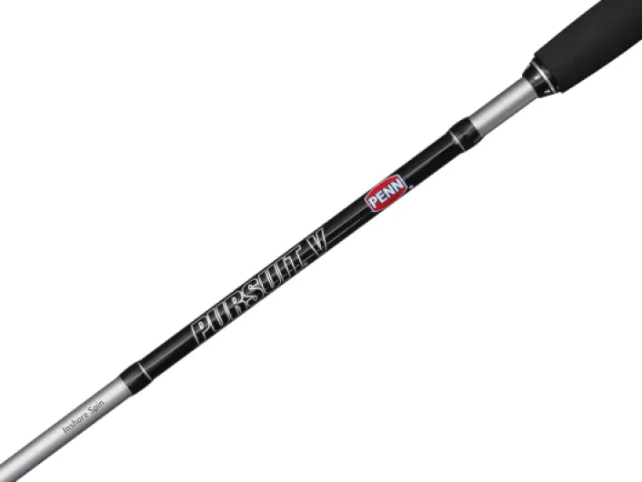 PENN Pursuit V Inshore Spinning Rod & Reel Combo - Saltwater Inshore Fishing Set - Graphite Body - HT-100 Carbon Fiber Drag - 4+1 Sealed Ball Bearings - Lightweight Carbon Blank - Multiple Sizes 3000 - 2.29m - 14 - 40 g