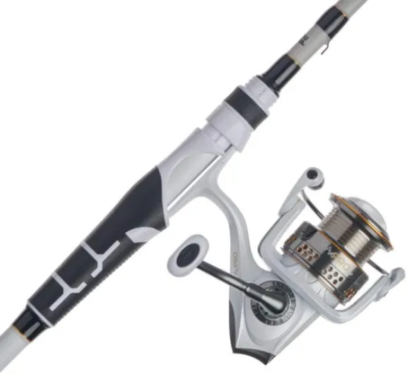 Pro Max Cork Handle Lightweight Carbon Spinning Rod and Reel Combo Set - For Freshwater and Saltwater Predator Fishing, Black 1.83m - 5-20g