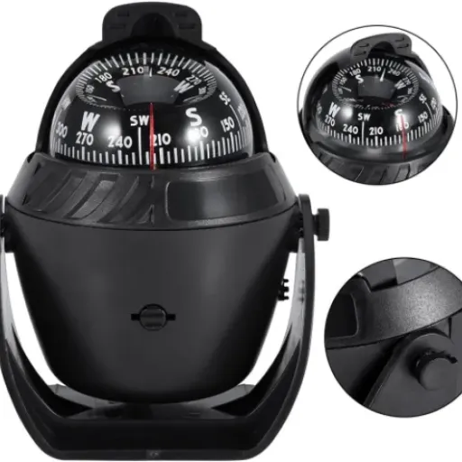 Dioche Digital Marine Compass Review: a cheap LED compass that mostly does the job if you set it up right