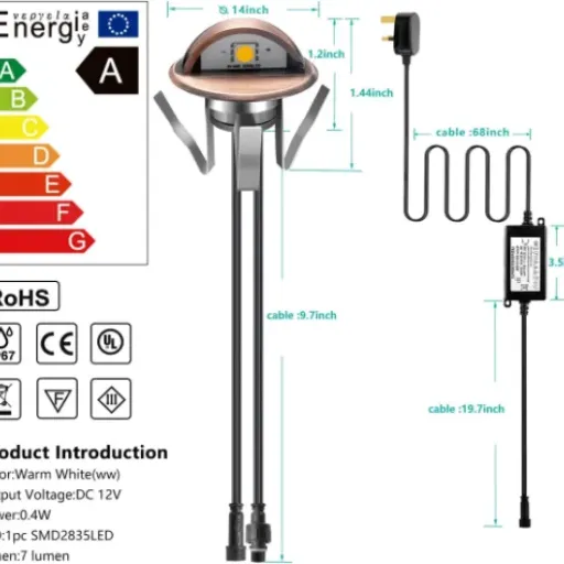 CHNXU Low Voltage LED Deck Lighting Kit Review: simple warm lights for decks and steps if you’re handy