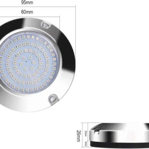 KOVNISE LED Underwater Boat Lights Review: cheap transom lights that do the job in blue