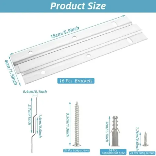 GBACHOOSE 16 Pcs French Cleat Picture Hanger Review: a no-nonsense way to hang heavy stuff straight