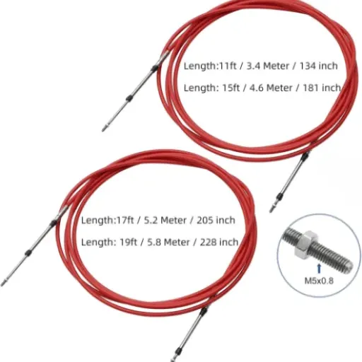 BADIKA Throttle Shift Control Cables Review: cheap red cables that mostly get the job done