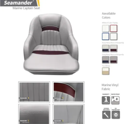 Seamander Captains Chair S1040 Review: a solid budget pontoon seat that does the job