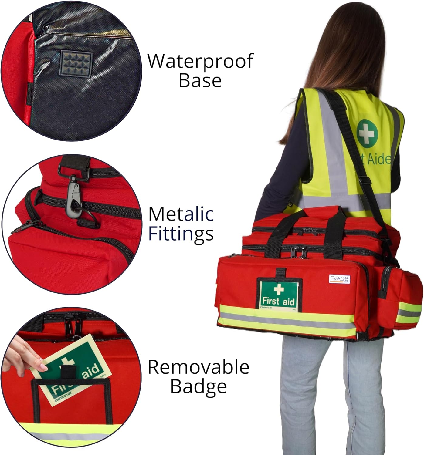 Paramedic Advanced First Aid Kit Fully Stocked to British Standard BS8599-1