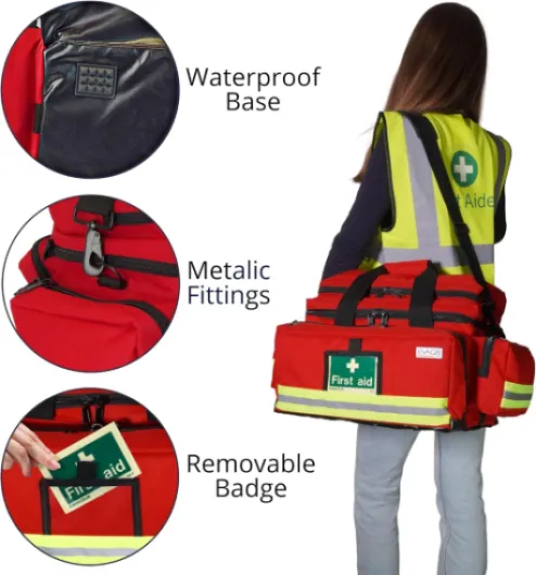Paramedic Advanced First Aid Kit Fully Stocked to British Standard BS8599-1