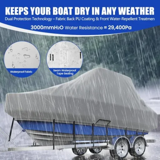 AIROW Center Console Boat Cover Review: a solid budget cover if you set it up right
