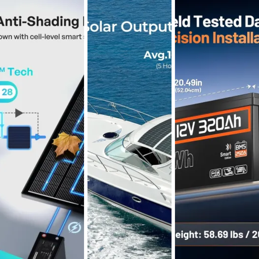 Comparison of the 7 best marine solar panels for boats (2026)