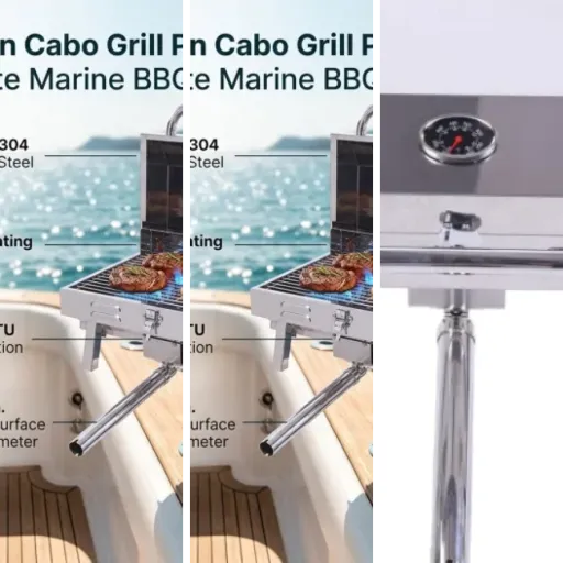 Comparison of the 5 best boat portable grills (May 2026)