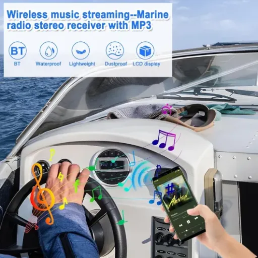 Geloo Boat Stereo Marine Speaker MP3 Review: cheap marine radio that works… when it works